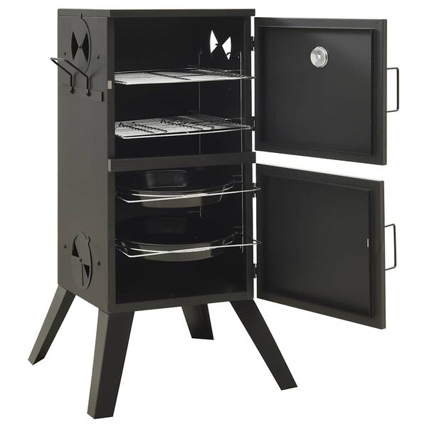 vidaXL Rūkykla-krosnis, 55x47,5x100,5cm, plienas