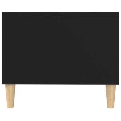 vidaXL Kavos staliukas, juodos spalvos, 102x50x40cm, apdirbta mediena