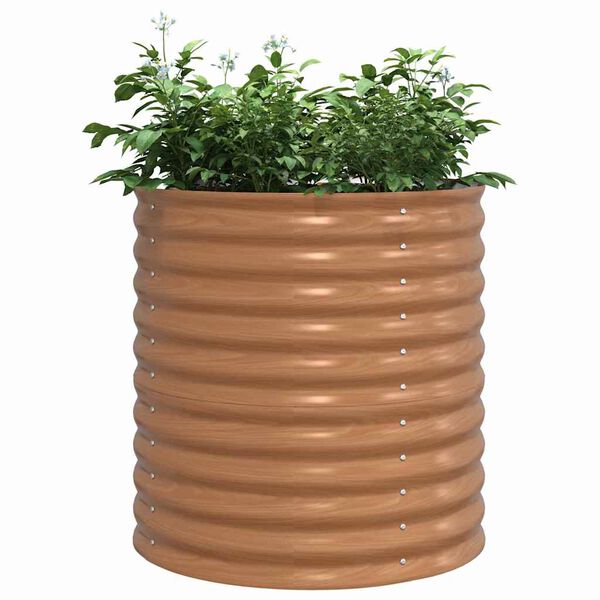 vidaXL Pakelta lova Ruda 80 x 80 x 81 cm Plienas