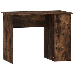 vidaXL Ra&scaron;omasis stalas, dūminio ąžuolo, 100x55x75cm, apdirbta mediena