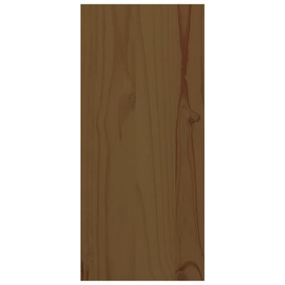 vidaXL Vyno spintelė, medaus ruda, 56x25x56cm, pušies medienos masyvas