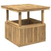 vidaXL Balta 80,5 x 80 x 75/44,5 cm