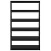 vidaXL Spintelė/kambario pertvara, juoda, 100x30x167,5cm, pušis