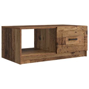 vidaXL Kavos staliukas Sendintos medienos 90 x 50 x 37 cm