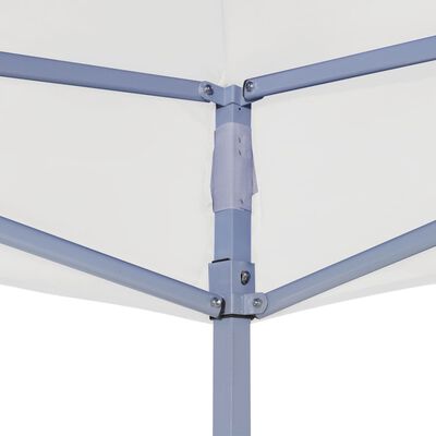 vidaXL Proginės palapinės stogas, baltos spalvos, 4x3m, 270 g/m²