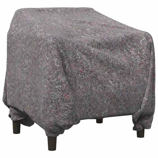 vidaXL Krovinių antklodės 5 pcs Pilka 150 x 200 cm audinys