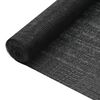 vidaXL Privatumo suteikiantis tinklelis, juodas, 1,2x10m, HDPE, 75g/m&sup2;
