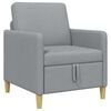 vidaXL Sofa su saugojimo vieta &Scaron;viesiai pilka 72 x 78 x 87 cm
