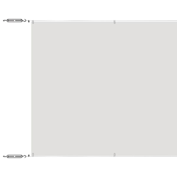 vidaXL Vertikali markizė, baltos spalvos, 100x800cm, oksfordo audinys