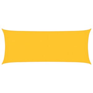 vidaXL Burė nuo saulės, geltonos spalvos, 2x4,5m, HDPE, 160g/m&sup2;