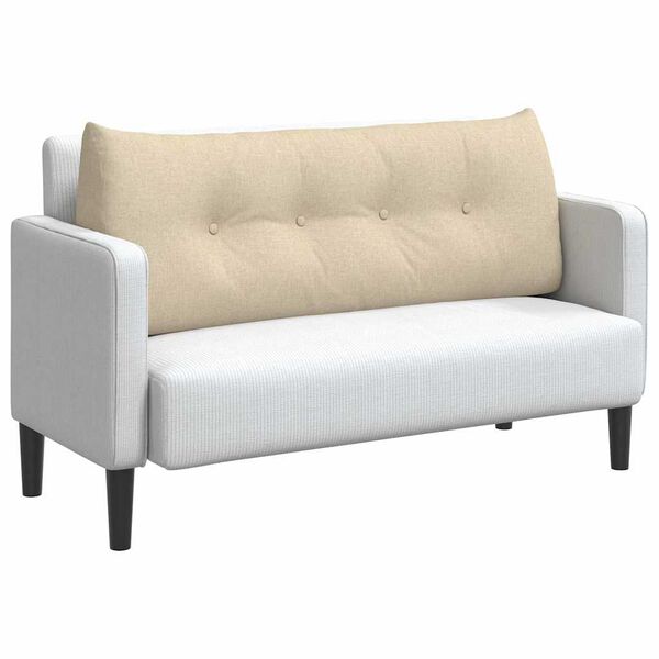 vidaXL Apsaugos Pagalvė Kreminė 120 x 24 x 50 cm audinys