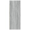 vidaXL Pakabinama sieninė spintelė, pilka ąžuolo, 69,5x34x90cm