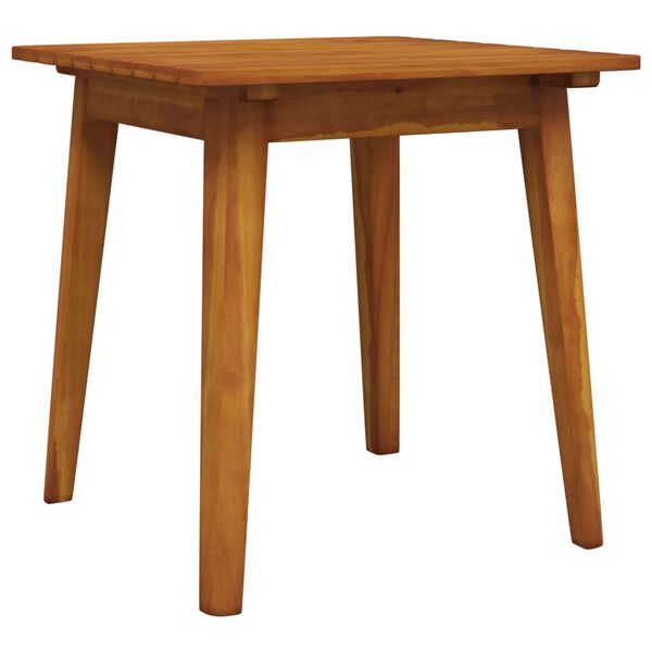 vidaXL Bistro baldų komplektas, 3 dalių, akacijos medienos masyvas