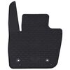 vidaXL Automobilių kilimėlis 4 pcs Juoda Tinka Ford MONDEO 2014- Guma