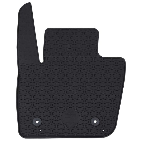 vidaXL Automobilių kilimėlis 4 pcs Juoda Tinka Ford MONDEO 2014- Guma