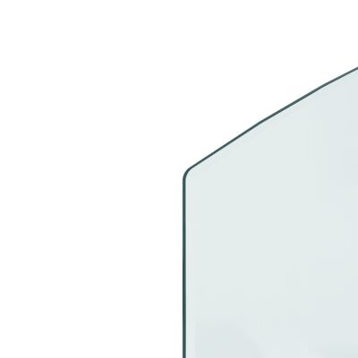 vidaXL Židinio stiklo plokštė, 100x50cm