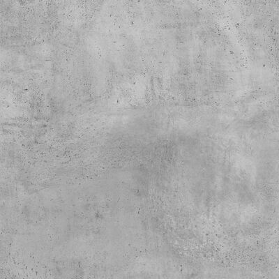vidaXL Šoninis staliukas, betono pilkos spalvos, 50x30x50cm, MDP