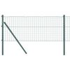 vidaXL Euro tvoros žemės tvirtinimas 25 x 0,6 m PVC dengtas plienas