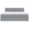 vidaXL Lova su daiktų laikymo vieta ir čiužiniu 180 x 200 cm