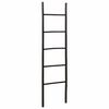vidaXL Antklodžių Lenta Juoda 40 x 150 cm Bambukas