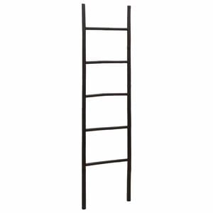 vidaXL Antklodžių Lenta Juoda 40 x 150 cm Bambukas