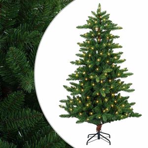 vidaXL Dirbtinė Kalėdų eglutė 120 cm 150 LED &Scaron;ilta balta