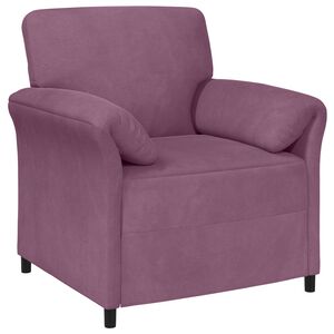 vidaXL 1 vietos sofa Violetinė 88 x 83 x 95 cm Aksomas