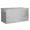 vidaXL Sodo saugojimo pagalvių dėžė Galvanizuotas plienas 220 L