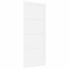 vidaXL Vidaus durys ORKDAL Balta 93 x 232 cm fanera
