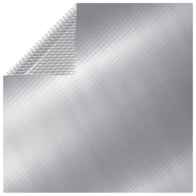 vidaXL Baseino uždangalas, sidabrinės spalvos, 400x200cm, PE