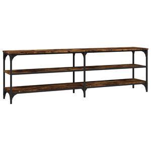 vidaXL Televizoriaus spintelė, dūminio ąžuolo, 160x30x50cm, mediena