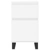 vidaXL &Scaron;oninės spintelės, 2vnt., baltos, 40x35x70cm, apdirbta mediena