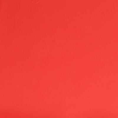 vidaXL Pakoja, raudonos spalvos, 60x60x36cm, dirbtinė oda
