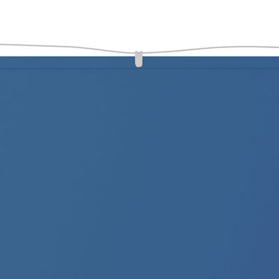 vidaXL Vertikali markizė, mėlynos spalvos, 60x600cm, oksfordo audinys