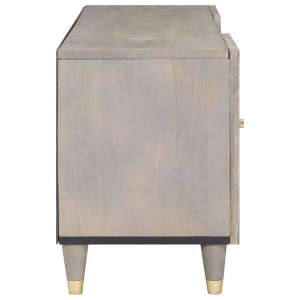 vidaXL Televizoriaus spintelė su stalčių Pilka 105 x 33 x 46 cm