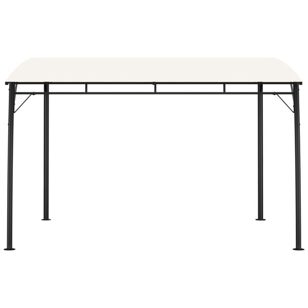 vidaXL Sodo markizė nuo saulės, kreminės spalvos, 3x3x2,55m