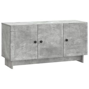 vidaXL Televizoriaus spintelė Betono pilka 99 x 34,5 x 50 cm