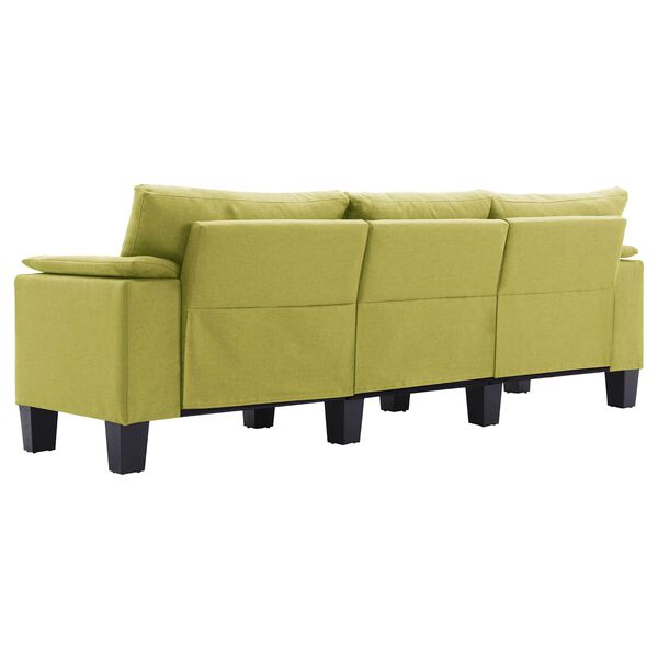 vidaXL Sofa Žalia audinys