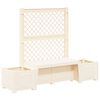 vidaXL Kopenhagos sodo suolelis Balta 173 x 49 x 135,5 cm PP