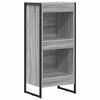 vidaXL Knygų spinta 40 x 30 x 86,5 cm Apdirbta mediena Pilkas Sonoma