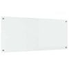 vidaXL Virtuvės atbraila Skaidrus 120 x 50 cm grūdintas stiklas