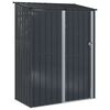 vidaXL Sodo pa&scaron;iūrės Antracitas 153,5 x 86 x 200 cm Metalas