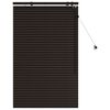 vidaXL Venecijos žaliuzės Tamsiai rudas 70 x 130 cm 35 mm