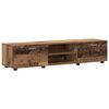 vidaXL TV spintelių komplektas FLORIN Senas medis Apdirbta mediena
