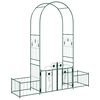 vidaXL Sodo arka Žalia 203 x 50 x 218 cm Plienas