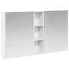vidaXL Vonios spintos komplektas 3 vnt. 120 x 14,5 x 70 cm
