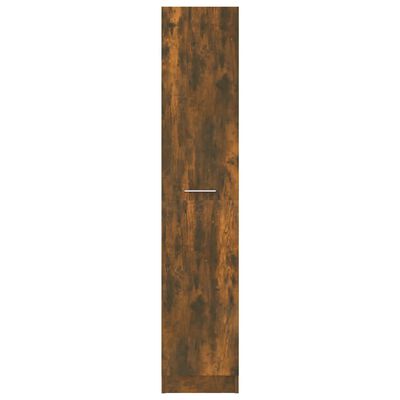 vidaXL Vaistų spintelė, dūminio ąžuolo spalvos, 30x42,5x150cm, mediena