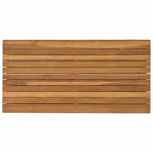 vidaXL Stalo vir&scaron;us 90 x 45 x 3,5 cm Stačiakampio Kieto teka medžio