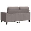 vidaXL Dvivietė sofa, taupe spalvos, 120cm, audinys