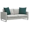 vidaXL Sofa Pagalvės 2 pcs Tamsiai žalia 80 x 80 cm audinys